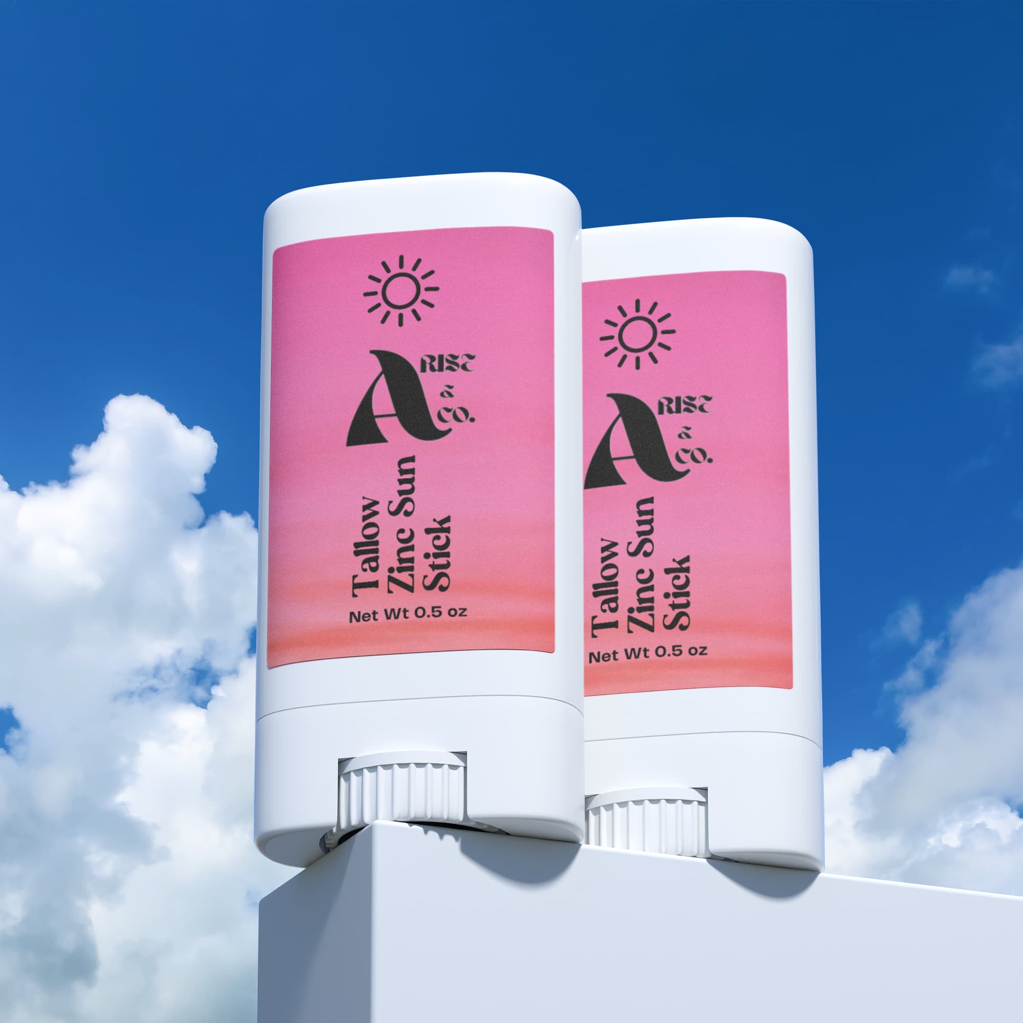 2 Pack Tallow Zinc Sun Stick