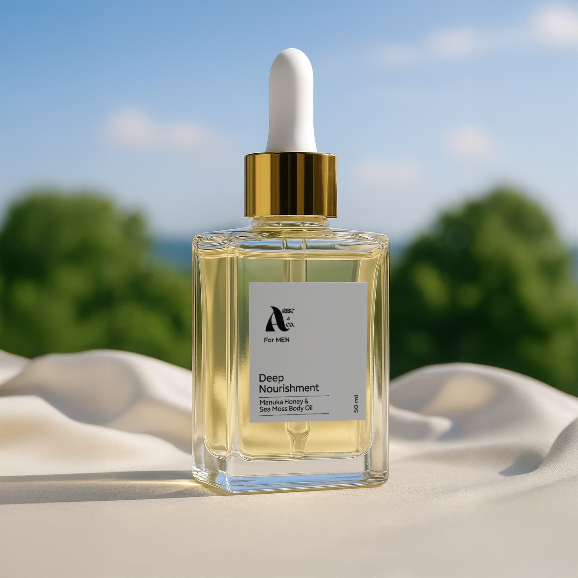 Manuka Honey Sea Moss Post-Shave Oil